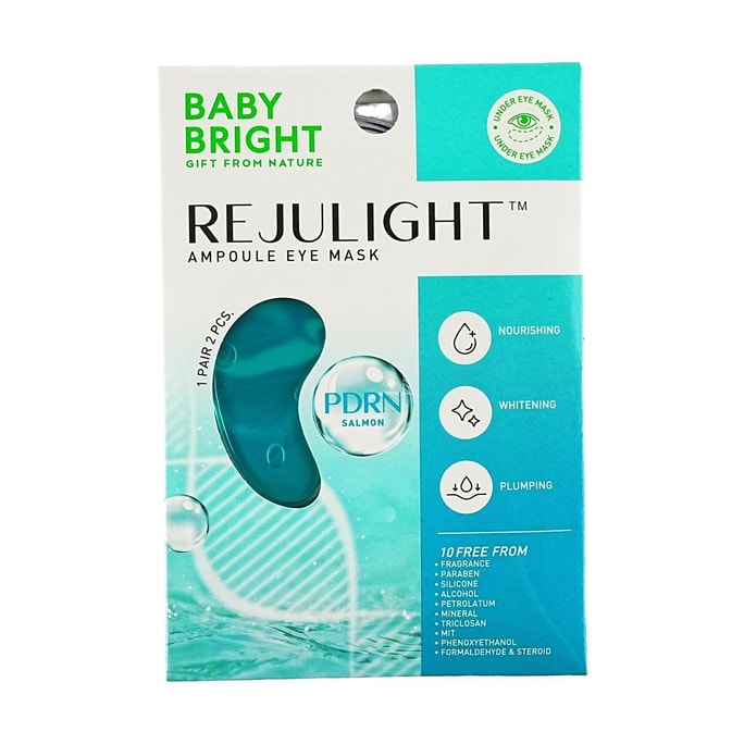 Rejulight Ampoule Eye Mask, 2.5g*1Pair - Dark Circle & Fine Line Appearance Improvement | Hydrating Firming 