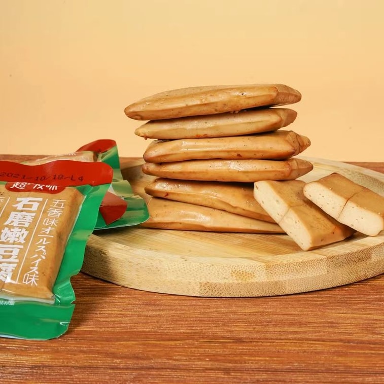 超友味 石磨嫩豆腐 烧烤味 味美鲜香 香醇筋道 Q弹细腻 158g 5