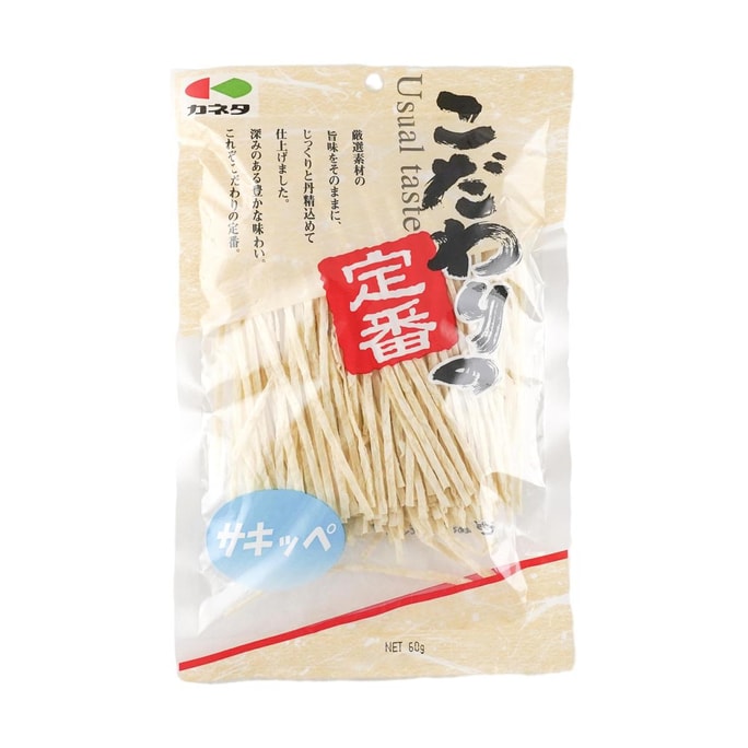 日本KANETA 魚乾 小魚絲魚條 漁趣 60g