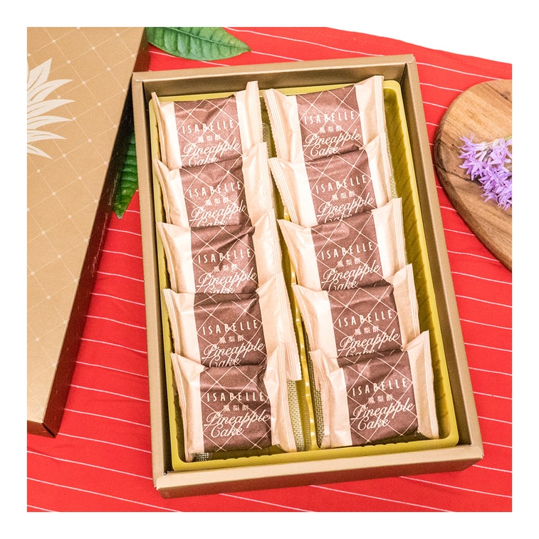 台湾ISABELLE伊莎贝尔 台湾凤梨酥 10枚入 480g 【人气伴手礼盒】【佳节好礼】 5