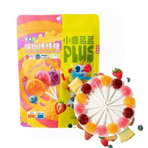 Multi Flavored Juice Lollipops 84g
