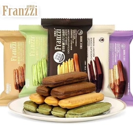 中国直邮】 FRANZZI 法丽兹夹心曲奇(酸奶巧克力)王一博代言组合休闲