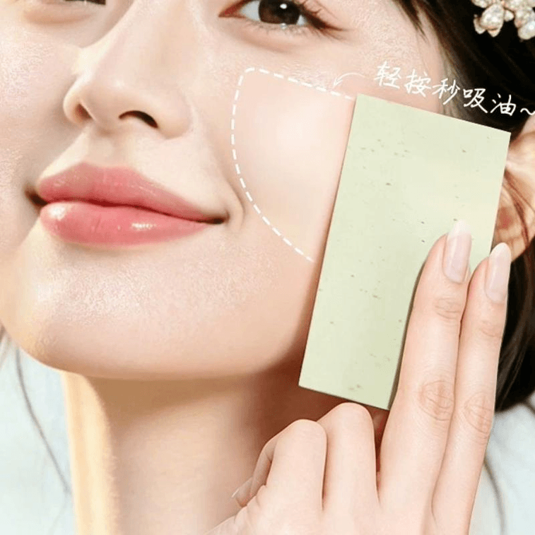 Oil Absorber Paper Face Oil Paper Face Paper Portable Camellia 100 *3 Boxes 3