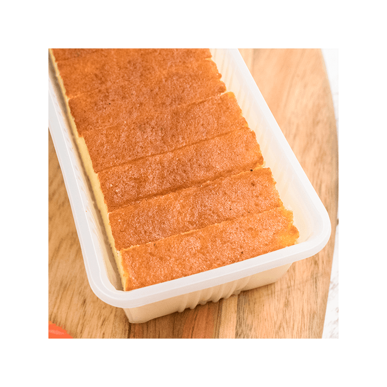 カステラ 和風焼きスポンジチーズケーキ 7個入り、1個あたり9.88オンス 3