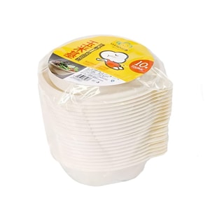 Disposable Takeout Food Storage Container With Lids 550ML 10PCS