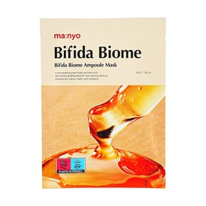 Bifida Biome Ampoule Mask, 6 Sheets