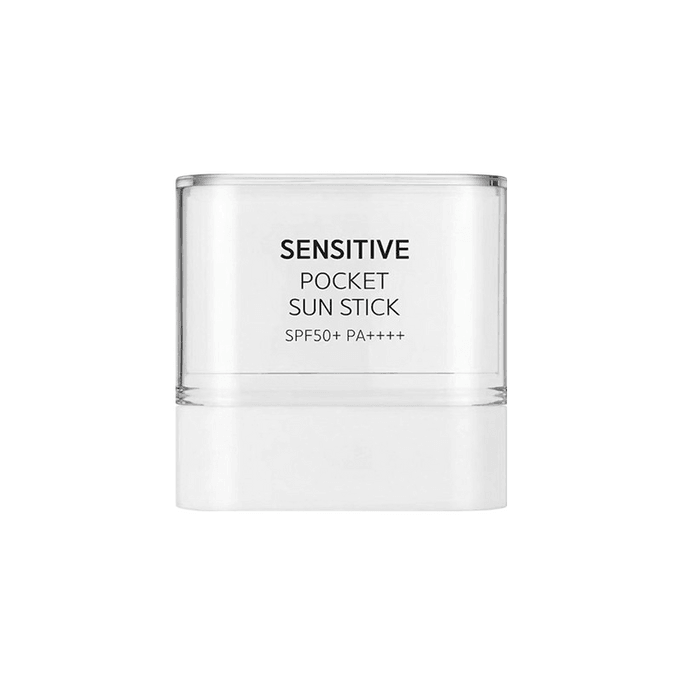 Sunscreen stick, solid sunscreen sunscreen, high UV isolation for the face, mini portable 10g.