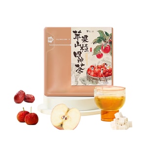 Four Spirits Poria Health Tea 75g Hawthorn Apple Coix Seed Spleen Weakness Regulating Herbal Tea
