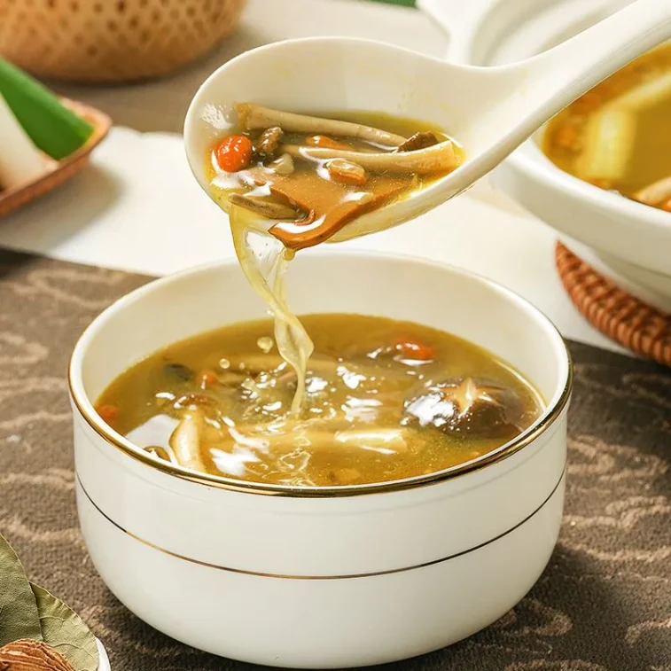 名揚 【店慶大促】鮮菌湯火鍋底料不辣清湯三鮮菌菇鴯鍋100克*1袋 4