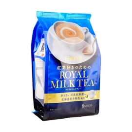 日本NITTOH日東紅茶 皇家奶茶 原味 即溶沖飲 8條入 112g
