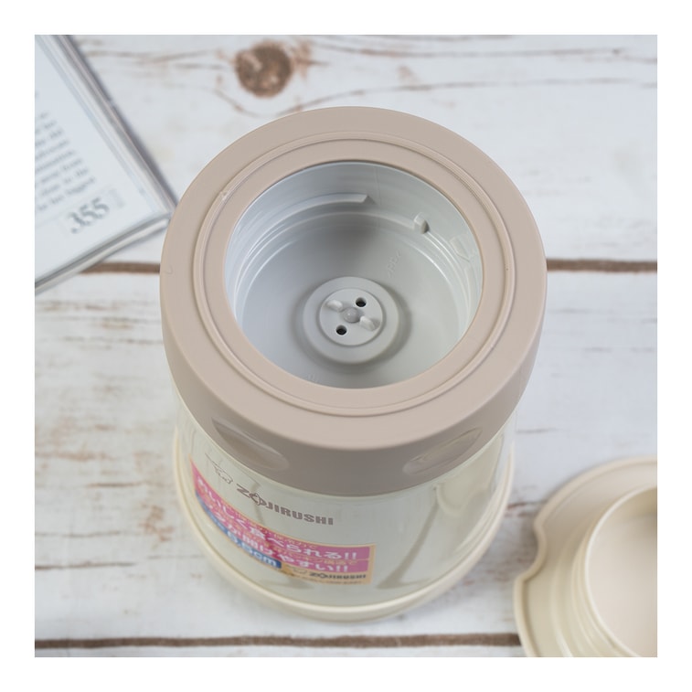 ステンレス真空フードジャー クリームホワイト 350ml SW-EAE35CC 6