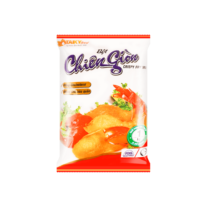 越南TAIKY財記 脆皮炸粉 混合麵粉 炸雞炸蝦炸海鮮 1kg