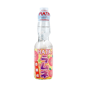 ラムネソーダ 白桃風味 6.76 fl oz【爽やかな白桃】【日本の炭酸飲料】