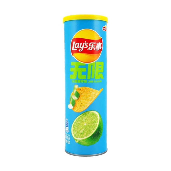 Chips de Pomme de Terre Stax Saveur Citron Vert, 3.17 oz