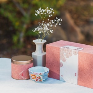 New Chinese Tea Gift Set: Delightful Appreciation [Floral Lapsang Souchong 40g]