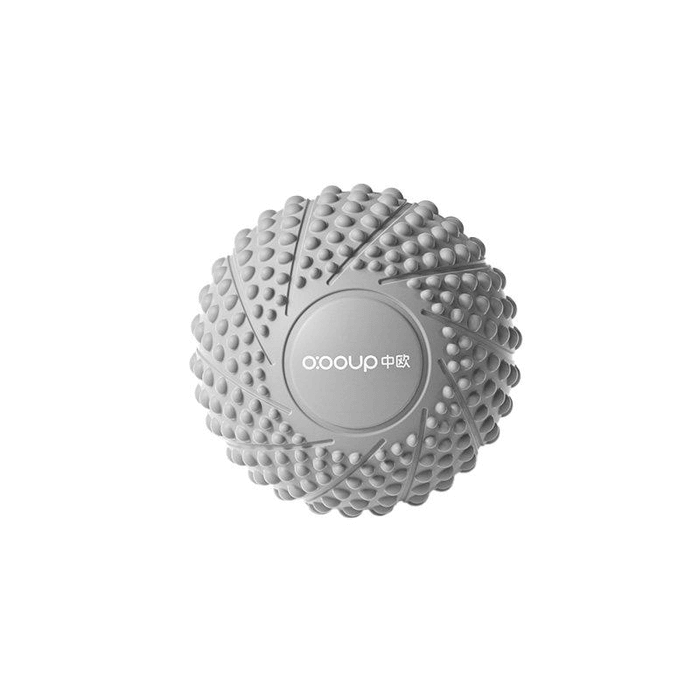 【中国直邮】 中欧 筋膜球足底按摩球颈膜球脚底肌肉放松瑜伽健身摩登灰65mm*1个