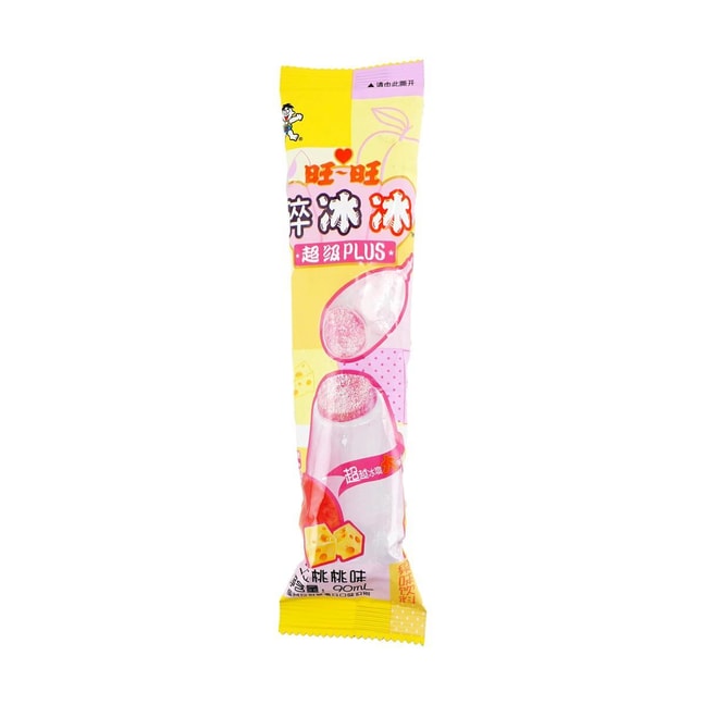 Crushed Ice PLUS Peach Peach Flavor,3.04 fl oz
