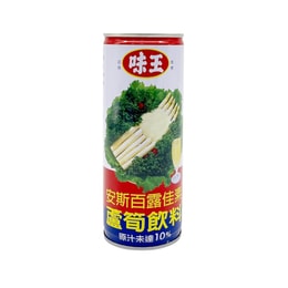 [台湾直邮] 味王 芦笋饮料 235ml (限购5罐)