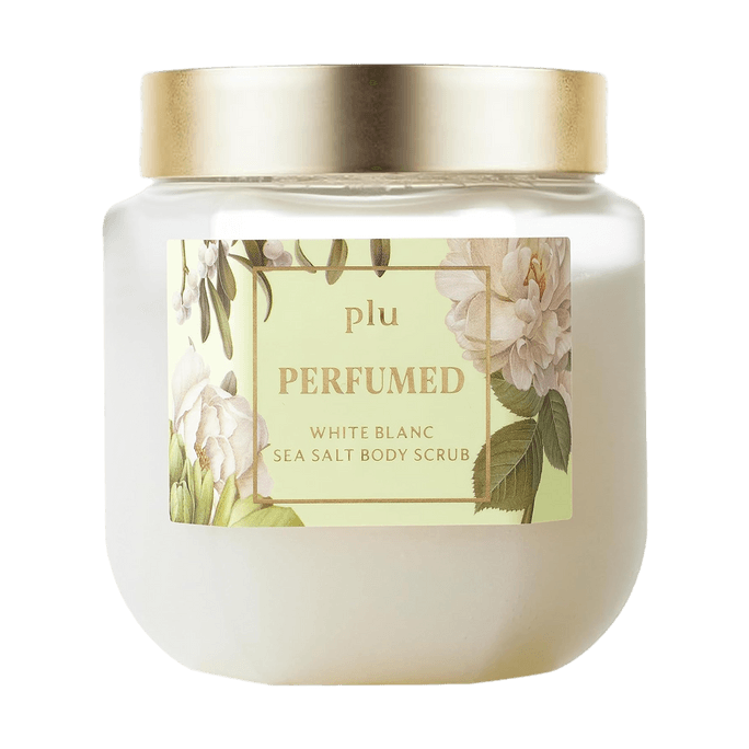 Perfumed Sea Salt Exfoliating Body Scrub 17.64 oz #White Blanc