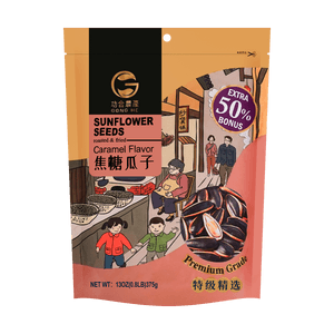 功合农产 焦糖瓜子 375g