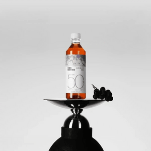 Grape Flavored Green Tea Drink, 15.21 fl oz【Low Calories Low Sugar 0 Fat 】