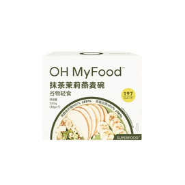 Matcha Jasmine Oat Bowl, Matcha Jasmine Flavor 350g/ box 