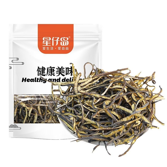 [중국 직배송] 싱짜이섬 건조 해초 샐러드, 건조 해초 샐러드, 해초 스트립, 즉석식품이 아닌 해초, 해초 힘줄, 아이스 해초 아스파라거스 50g