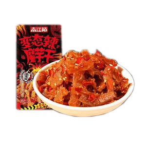 南江桥 魔芋干变态辣10g*5包  小包装超辣 魔鬼辣 地狱辣 特辣 休闲零食