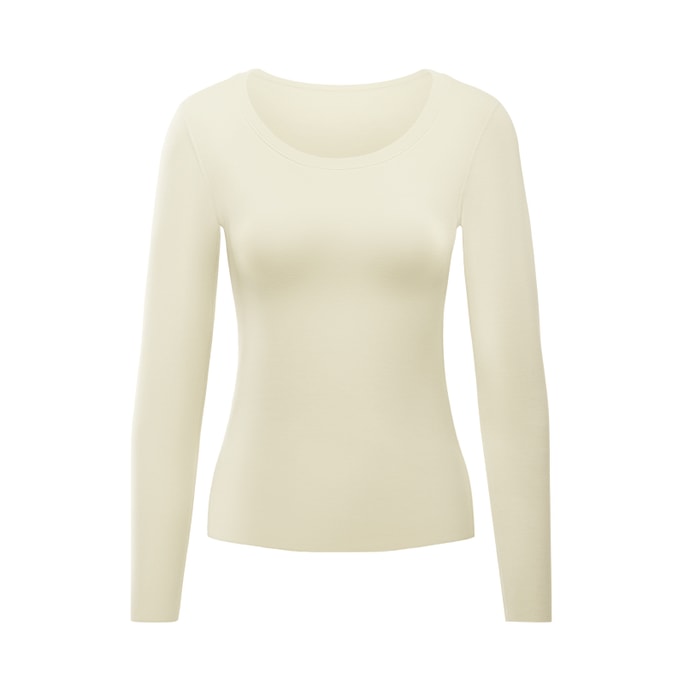  Women's German Velvet Thermal Underwear 1 Piece Cloud Skin Color S