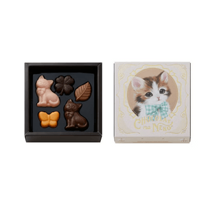 [일본 직배송] 모로우소프 삼색 고양이 초콜릿 (5개입)