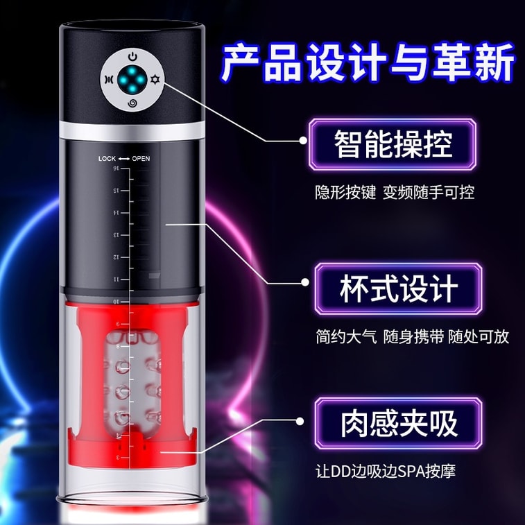 [중국 직송] Yeying Ares 운동용 접이식 자위기 전자동 남성 자위기 유명 도구 금형 성인 제품 4