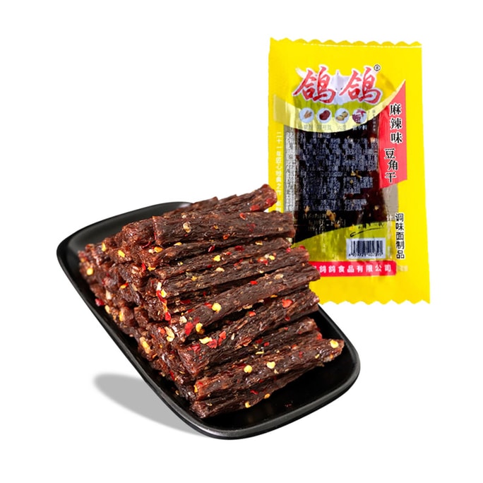[중국 직송] 게게 건조콩 500g 매운맛 장시 특산 매운 스낵 캐주얼 건조 두부