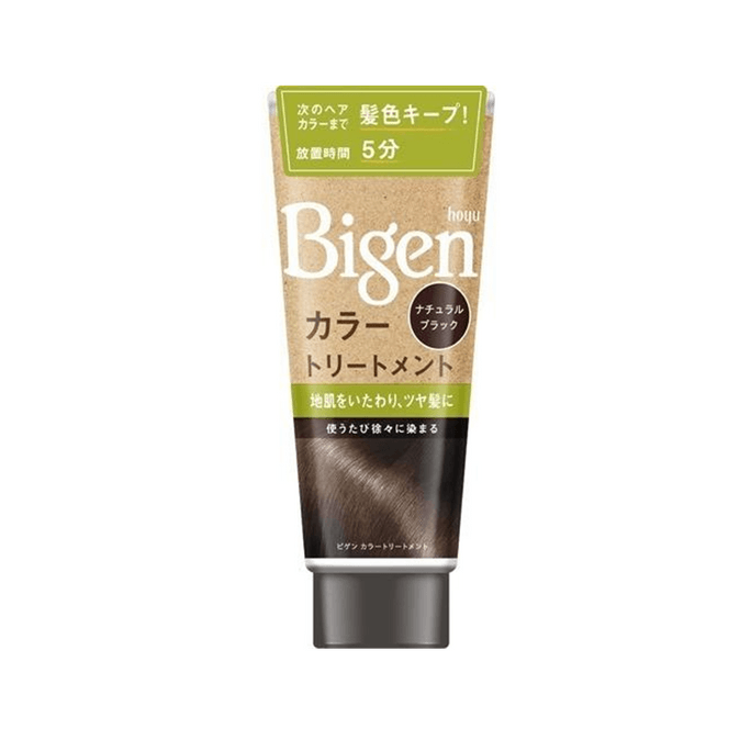 【日本直邮】 日本 美源 Bigen 染发剂 180g 自然黑