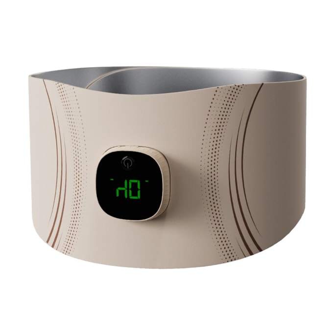 EMS Abdominal Fitness Belt  Upgraded version with Chinese voice White 1 Set