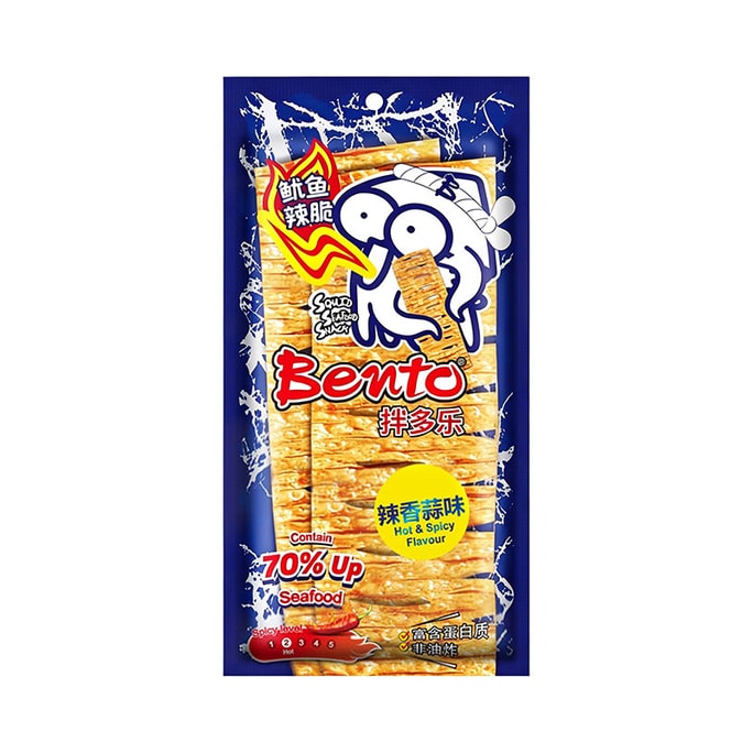 Squid Slices (Spicy Garlic Flavor) 20g