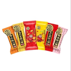 [중국 직배송] 쉬푸치 혼합맛 바삭한 캔디 - 다양한 맛의 전통 바삭한 캔디 스낵 500g