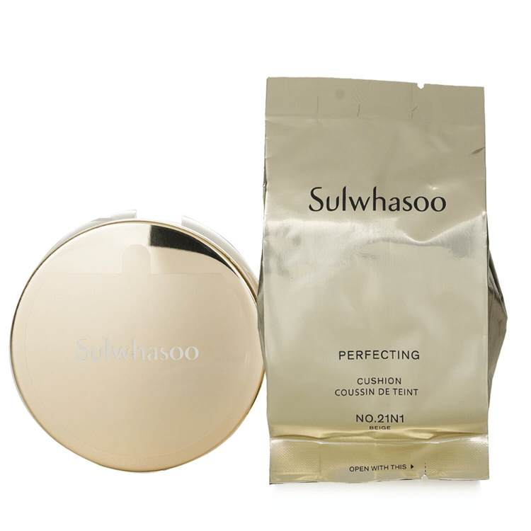 Sulwhasoo Perfecting Cushion - # No.21N1 Beige 15g x2pcs - Yamibuy.com