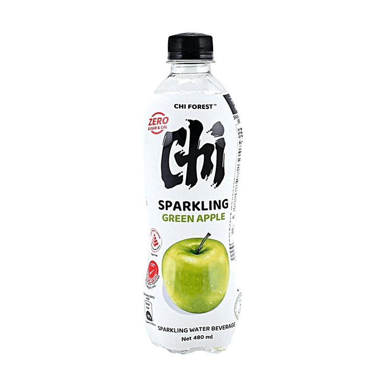 Genki Forest Sparkling Water Green Apple Flavor , 0 Calorie 0 White Sugar Water Drink, 16.23 fl oz 5