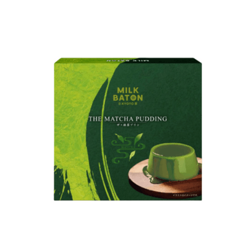 Kyoto Matcha Flavor Pudding 4 Pieces