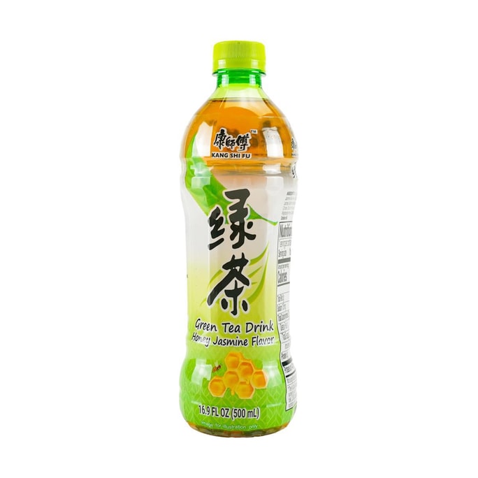 康師傅 綠茶飲料 蜂蜜茉莉口味 500ml(
