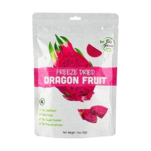 BIG GREEN家乡味 冻干火龙果 纯天然果干 60g【0糖0添加】