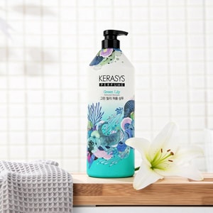 Green Lily Perfume Fresh Oil Control Clean Long Lasting Scent Shampoo, 33.81 fl oz