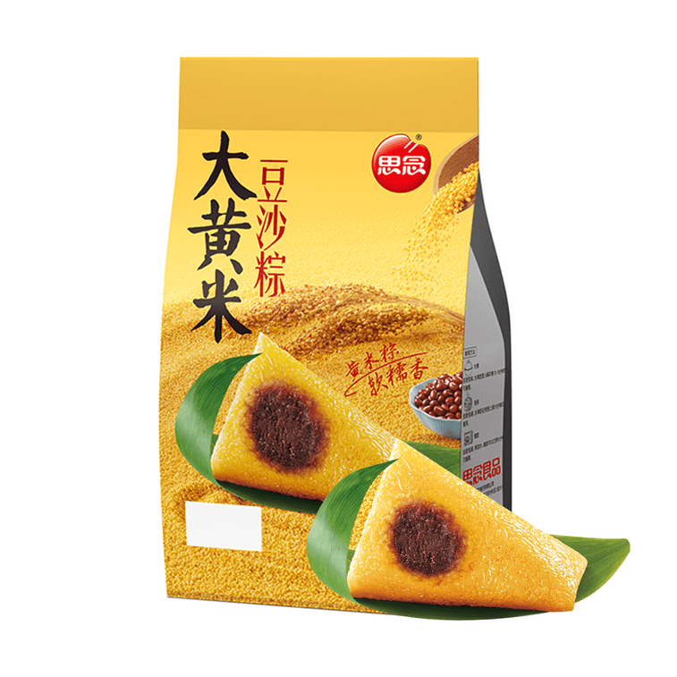 思念 真空大黃米豆沙粽 經典甜粽 2枚入 200g【端午節粽子】 3
