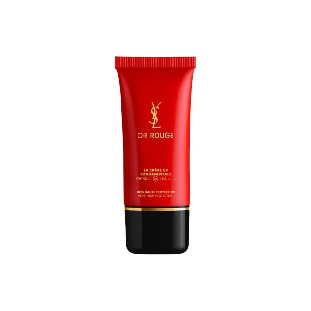【新品】Yves Saint Laurent OR ROUGE UV 30ml Saint Laurent Or Rouge La Protection UV Sunscreen 30ml SPF50+