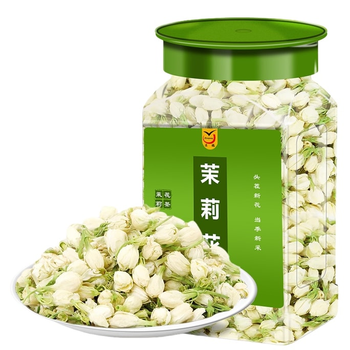 Fresh dried jasmine flowers, jasmine grass tea buds, rich and refreshing tea leaves, jasmine tea sauce raw dried flowers 25g