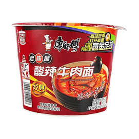 Aged Vinegar Sour Spicy Beef Noodles 4.30 oz Classic Sour & Spicy Flavor