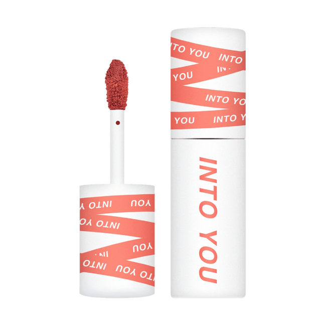 INTOYOU心慕与你 女主角致雾唇颊两用丝绒哑光唇泥 EM13 奶咖红梨  2g