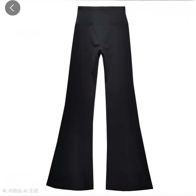 HSPM 여성용 기모 안감 긴 바지, 하이웨이스트 슬리밍 레깅스, 캐주얼 크롭 기장, 작은 체크 패턴, 살짝 퍼지는 스타일, 봄/가을에 적합.