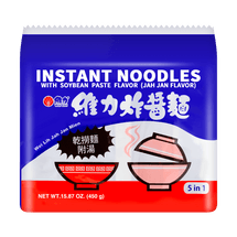 台灣維力 速食炸醬麵 5包入 450g