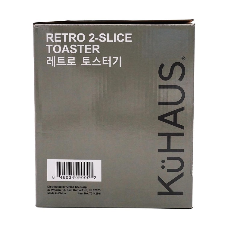 商品詳情 - 韓國KUHAUS 多士爐吐司機烤麵包機 2片式 象牙白色 - 圖片9